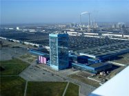 Здание завода АвтоВАЗ. Автомобили Лада Калина 2. Новости, описание, видео.