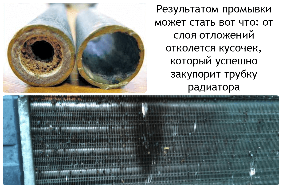 Промывка системы охлаждения калина