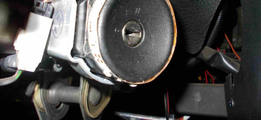 Неисправности замка зажигания калина 1 - фото