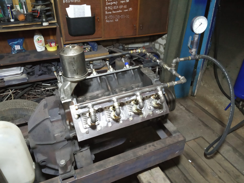 Самодельный компрессор из двигателя