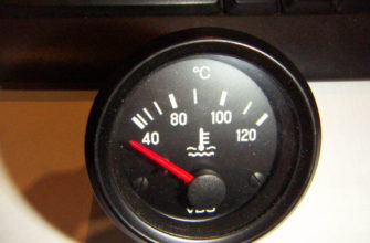 Система охлаждения двигателя индикатор температуры