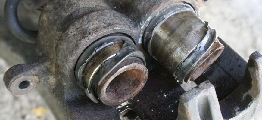 Диагностика и ремонт переднего суппорта автомобиля