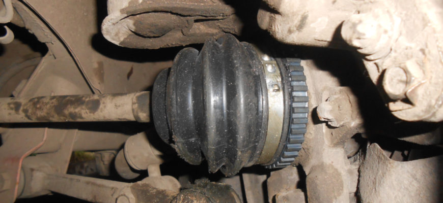 Порядок замены пыльника наружного ШРУСа на Лада Гранта