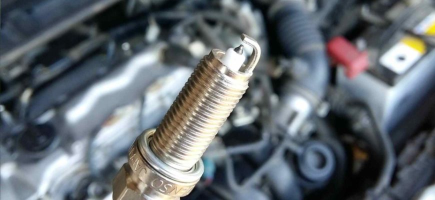 Инструкция по замене свечей зажигания на автомобиле