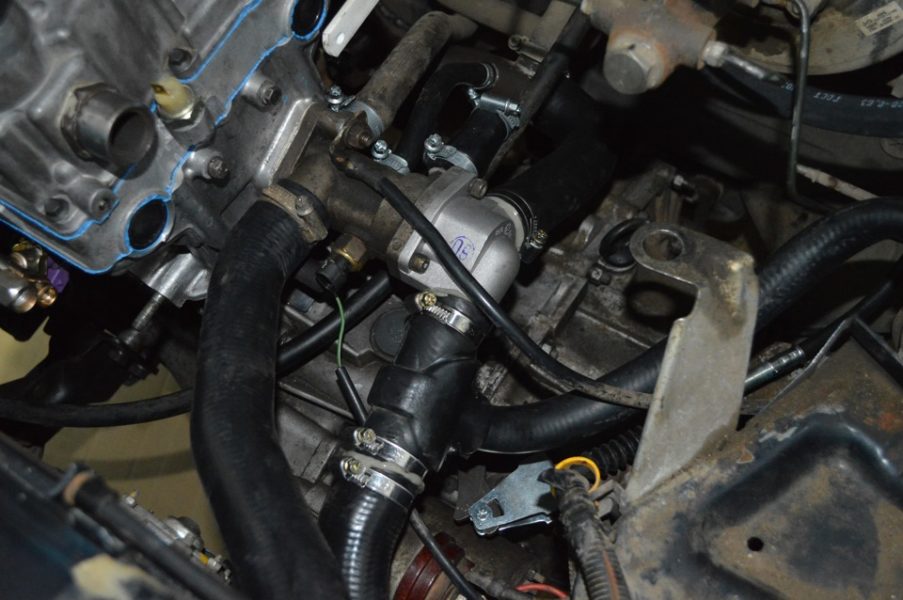 Как удалить воздушную пробку из системы охлаждения двигателя на автомобилях ВАЗ 2108, 2109, 21099