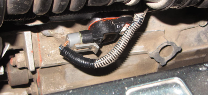 Описание и диагностика датчика распредвала на Нива Шевроле