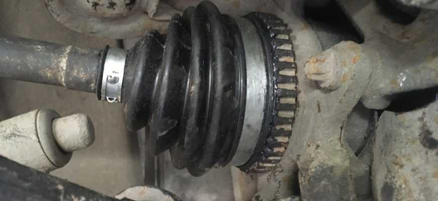 Диагностика и замена внутреннего ШРУСа на Лада Калина