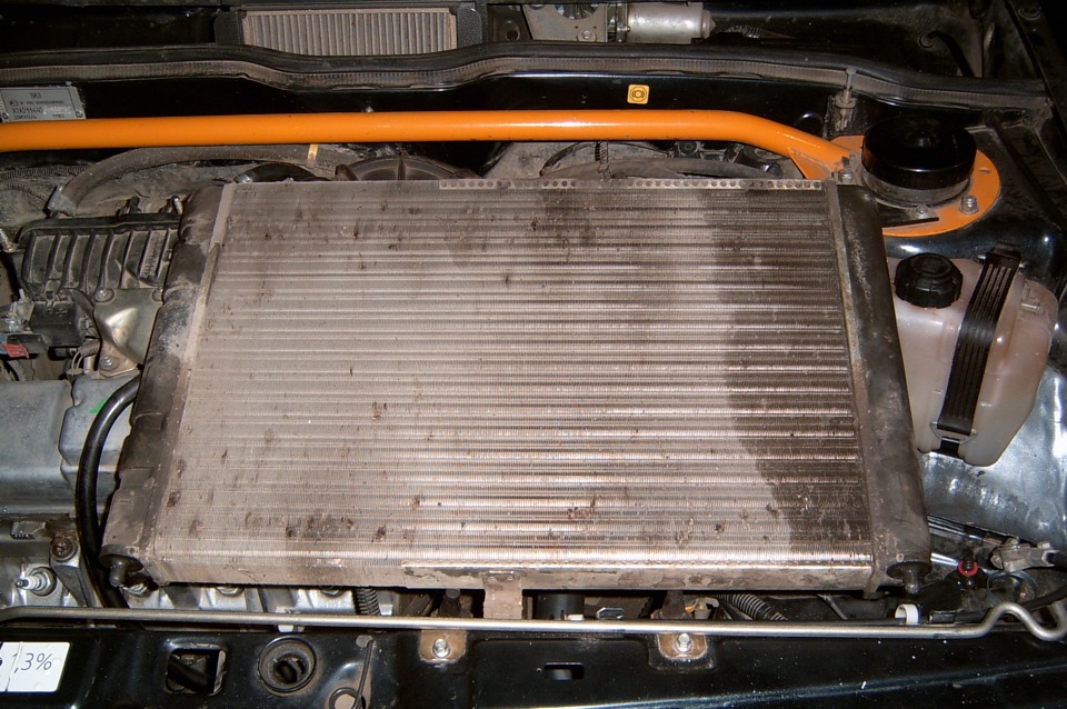Замена радиатора охлаждения мотора на ВАЗ 2114