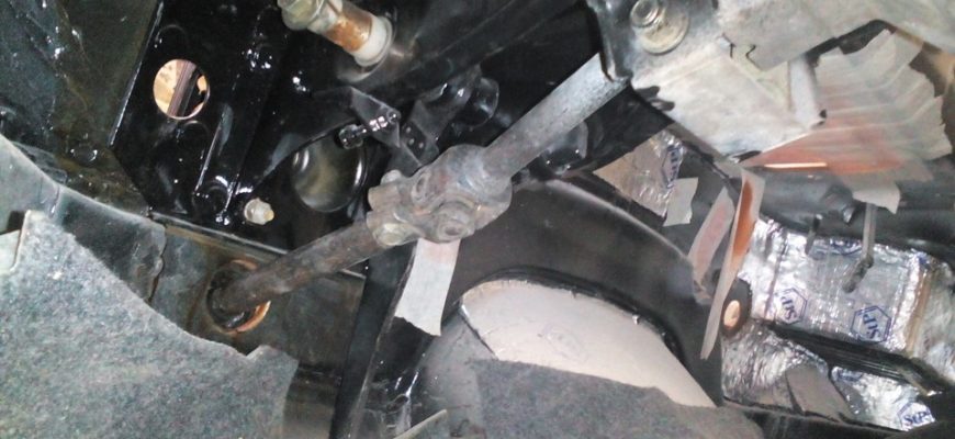 Порядок замены рулевой колонки на ВАЗ 2121