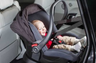 Как можно перевозить грудного ребенка в машине