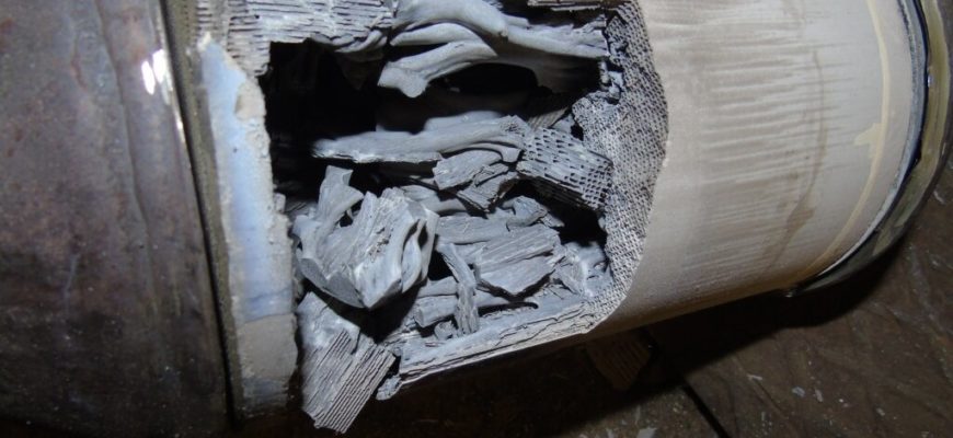 Диагностика и ремонт катализатора машины