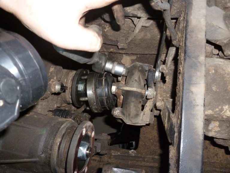 Методика замены промежуточного вала на Ниве