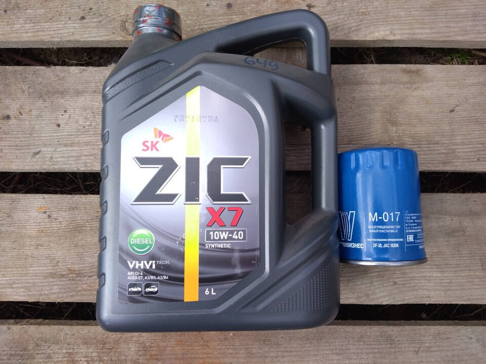 Обзор моторного масла zic 10w 40 x7 (синтетика)