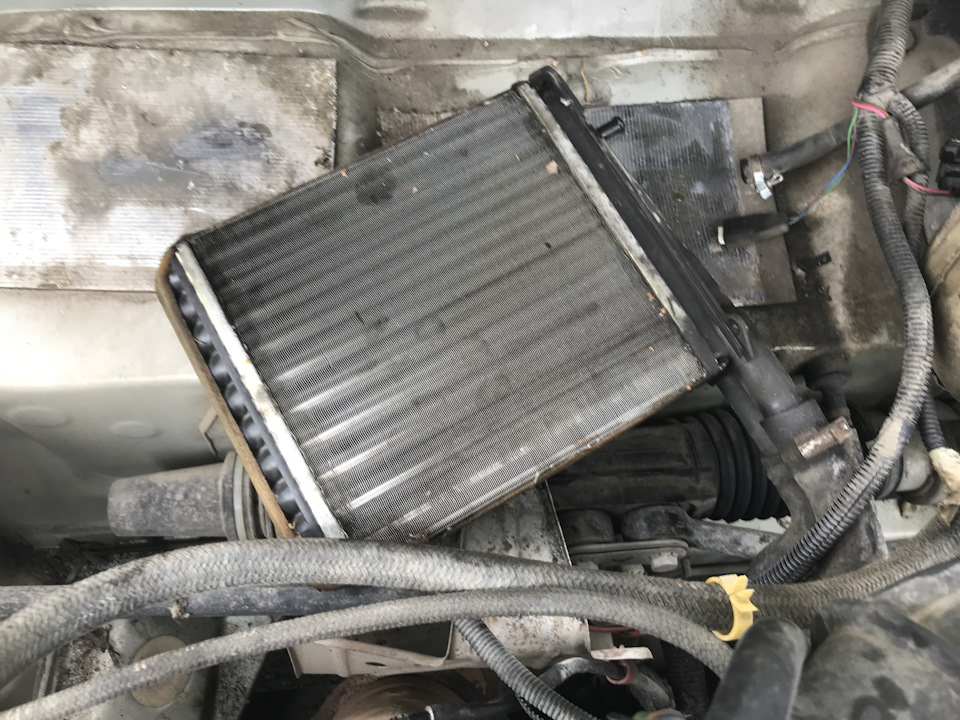 Радиатор печки ВАЗ 2110 — диагностика и ремонт