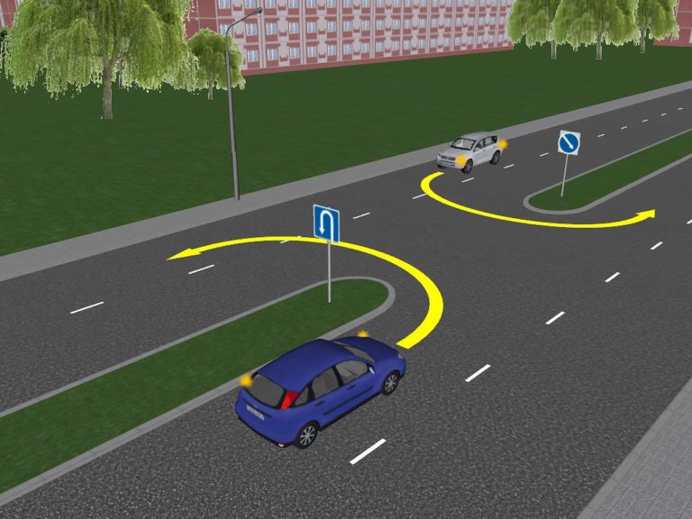 Как Правильно Разворачиваться На Дороге