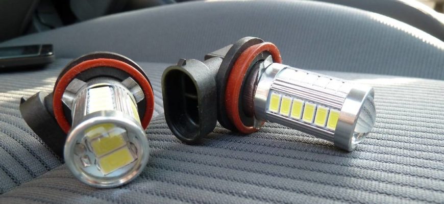 Разрешено ли устанавливать светодиодные лампы на авто