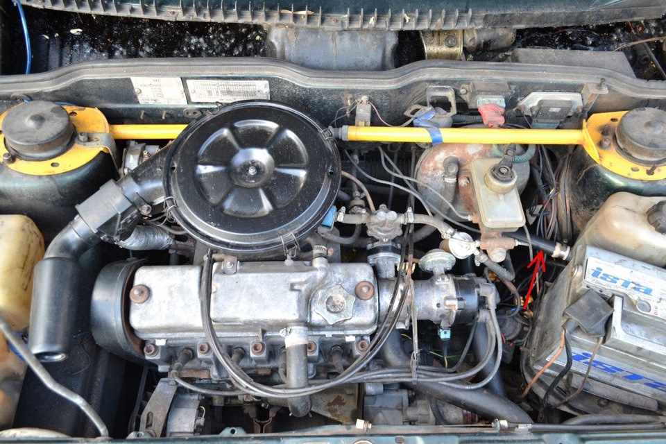 Система охлаждения двигателя ВАЗ 2109 инжектор — схема