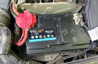 Стандартный аккумулятор на Renault Duster Hi-Life