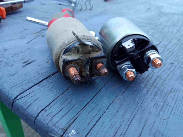 Замена Тягового Реле Стартера ВАЗ 2107